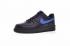 Nike Air Force 1 Low 07 LV8 Preto Ginásio Azul Couro AA4083-003
