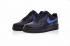 Nike Air Force 1 Low 07 LV8 Preto Ginásio Azul Couro AA4083-003