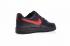 Nike Air Force 1 Low 07 LV8 Black Gym Red Univerzitní neformální boty AA4083-011