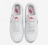 Nike Air Force 1 Low 07 SE Double Swoosh White Picante Red Wolf Grey FD0666-100