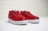 Nike Air Force 1 Low 07 SE rood fluwelen vrijetijdsschoenen AA0287-602