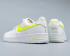 tênis de corrida masculino Nike Air Force 1 Low 07 branco verde 315122-501