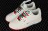 Nike Air Force 1 Low 07 White Green University Red BU6638-180