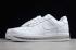 Nike Air Force 1 Low Air Zoom Triple White Shoes 315589 111