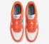 buty Nike Air Force 1 Low Athletic Club biało-pomarańczowe DH7568-800