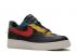 Nike Air Force 1 Low Nero History Month Buio Track Rosso Grigio Fumo CT5534-001