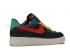 Nike Air Force 1 Low Negro History Month Dark Track Rojo Gris Humo CT5534-001