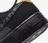 Sepatu Nike Air Force 1 Low Black Metallic Gold Nubuck DH2473-001