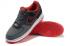 Nike Air Force 1 Low Black Wolf Grey Challenge สีแดงสีขาว 488298-036