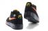Nike Air Force 1 低筒黑色黃橙色休閒鞋 488298-078