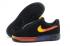 Nike Air Force 1 Low Zwart Geel Oranje Vrijetijdsschoenen 488298-078