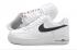 Nike Air Force 1 lage vrijetijdsschoenen wit zwart 488298-158