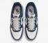 Nike Air Force 1 Low College Pack Midnight Navy Gum Medium Brown DQ7659-101
