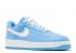 Nike Air Force 1 נמוך צבע החודש אוניברסיטת כחול לבן זהב מתכתי DM0576-400