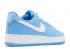 Nike Air Force 1 נמוך צבע החודש אוניברסיטת כחול לבן זהב מתכתי DM0576-400