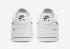 Nike Air Force 1 Low Cut Out Swoosh White Black CZ7377-100