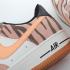 Nike Air Force 1 Low Daktari Stripes Leche de coco Naranja atómica DJ6192-100