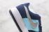 кроссовки Nike Air Force 1 Low Dark Blue Teal Grey 311368-301