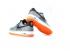 Nike Air Force 1 Low Gris Oscuro Negro Naranja Total 488298-079