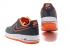 Sepatu Kasual Nike Air Force 1 Low Dark Grey Orange 488298-012