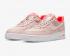Nike Air Force 1 Low Fossil Stone Laser Crimson Blanc DQ7782-200