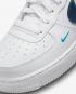 Nike Air Force 1 Low GS Impact Next Nature White Blue Lightning FD0677-100