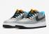Nike Air Force 1 Low GS Sky Nike Hyper Crimson Speed Yellow Black CW6011-001