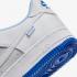 Nike Air Force 1 Low GS สีขาว สีเทา สีน้ำเงิน FB1844-111