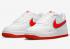 Nike Air Force 1 Low GS Wit Habanero Rood Mini Swoosh DX9269-101