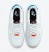 Nike Air Force 1 Low GS White Multicolor Swooshes DM7597-100