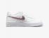 Nike Air Force 1 Low GS fehér rózsaszín mázas cipőt CT3839-104