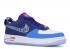 Nike Air Force 1 Low Gs Doernbecher 2018 Azul Púrpura Claro Claro Real Profundo Voltaje Foto BV7251-400