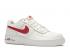 Nike Air Force 1 Low Gs Gym สีแดงสีขาว AV6252-101