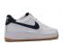 Nike Air Force 1 Low Gs White Obsidian University Red CI1759-100