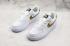 Nike Air Force 1 Low LV8 White Metallic Gold Black Shoes AQ1635-100