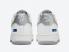 Nike Air Force 1 Low Label Maker Branco Azul Cinza Sapatos DC5209-100