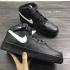 Nike Air Force 1 Low Lifestyle Shoes Black White ใหม่