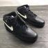 Nike Air Force 1 Low Lifestyle Zapatos Negro Blanco Nuevo