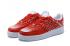 Nike Air Force 1 Low Lifestyle Chaussures Chinois Rouge Blanc