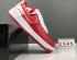 Nike Air Force 1 Low Lifestyle รองเท้าสีแดงสีขาว