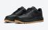 Nike Air Force 1 Low Luxe zwarte gombruine schoenen DB4109-001