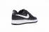 Nike Air Force 1 Low Mini Swoosh Preto Branco Mens Sapatos 820266-021