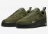 Nike Air Force 1 Low Olive Suede Negro DZ45140-300