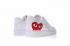 Nike Air Force 1 Low Retro Wit Universiteitsrood 315115-112