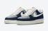 Nike Air Force 1 Low Sashiko Navy Blue White Metallic Gold DD5401-492
