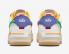 나이키 에어 포스 1 로우 섀도우 화이트 그린 레드 옐로우 멀티 컬러 CI0919-118, 신발, 운동화를