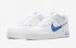 Nike Air Force 1 Low Sketch Blanco Azul Zapatos CW7581-100