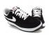 Nike Air Force 1 低絨面革黑白運動鞋 488298-064