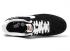 Sepatu Atletik Nike Air Force 1 Suede Rendah Hitam Putih 488298-064