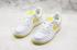 Nike Air Force 1 Low Summit Branco Brilhante Amarelo Sapatos AH0287-100